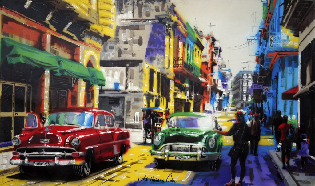 «La CUBA». Выставка живописи кубинских художников.