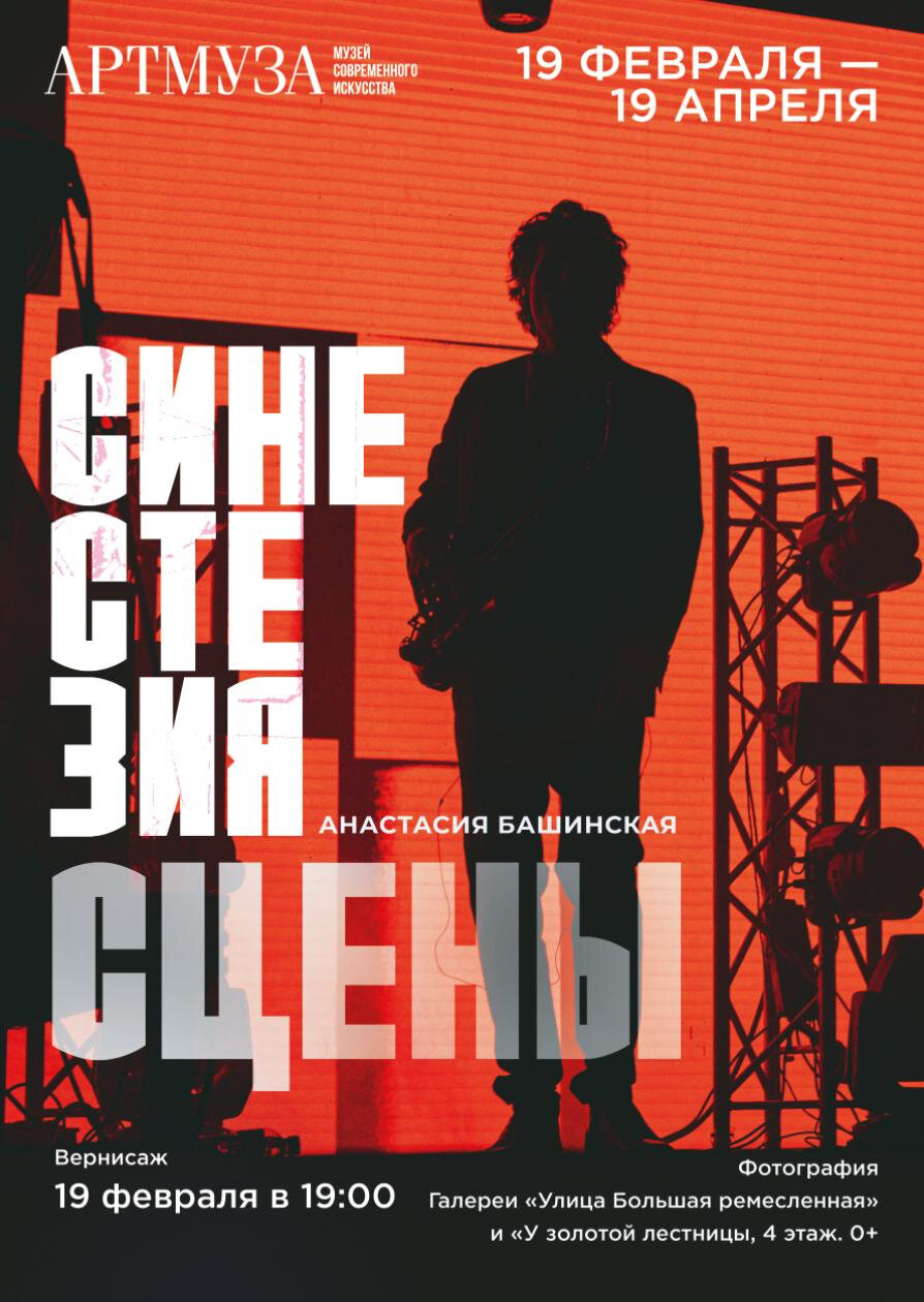 Выставка «Синестезия сцены». Анастасия Башинская.