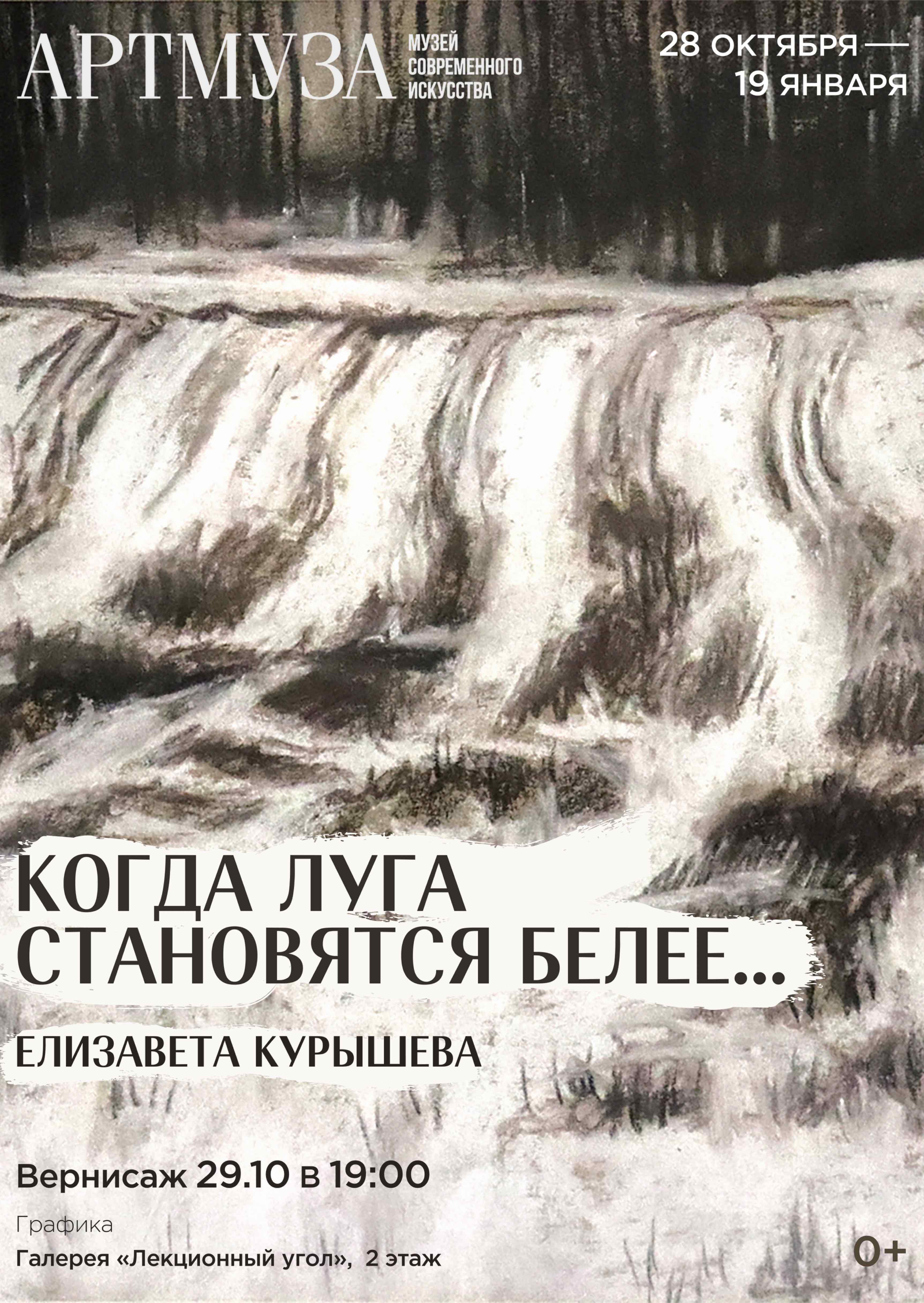 Выставка Елизаветы Курышевой «Когда луга становятся белее…»